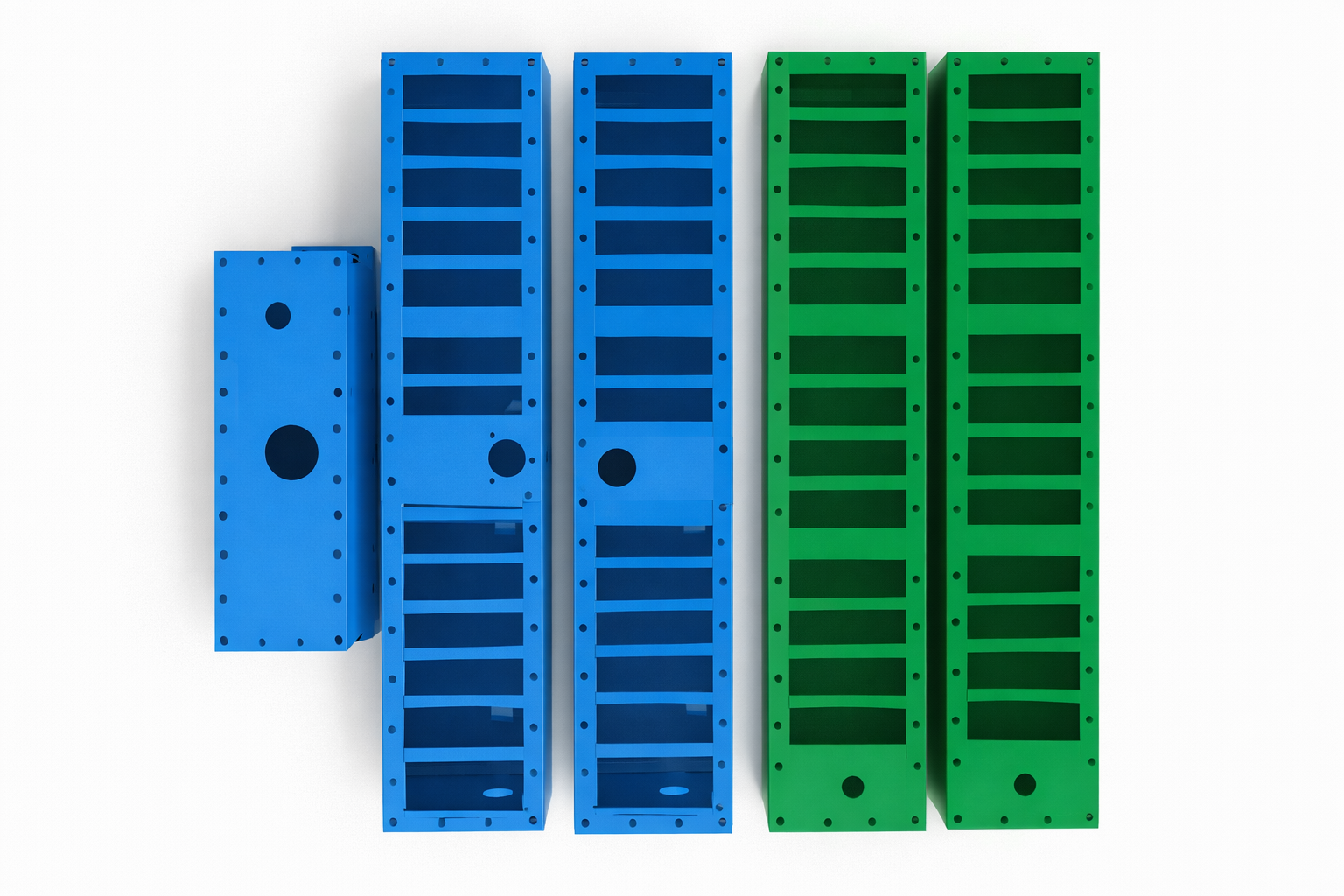 Industrial powder coating